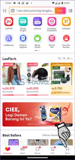 2 Pilih Profil
