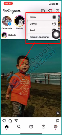 3 Pilih Jenis Konten