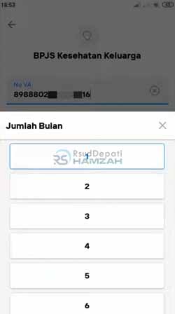 6 Jumlah Bulan Dibayarkan