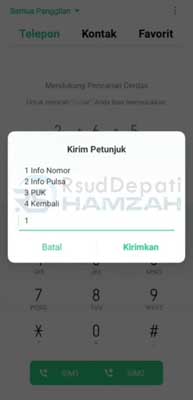 info nomor