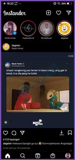 1 Buka Instagram