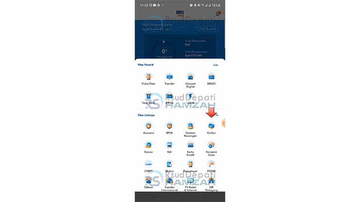 3. Pilih Menu Cicilan
