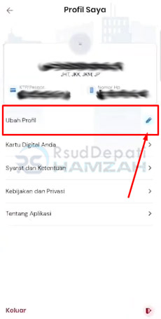 3. Pilih Ubah Profil
