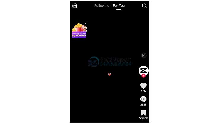 Buka Aplikasi TikTok Untuk Login