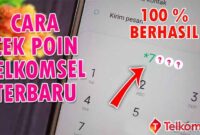Cara Cek Poin Telkomsel Tanpa Aplikasi