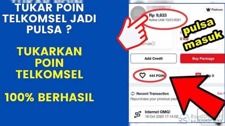 Cara Tukar Poin Telkomsel Dengan Pulsa