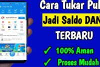 Convert Pulsa ke DANA Gratis Tanpa Aplikasi
