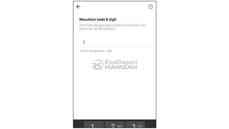 Masukkan Kode Verifikasi OTP