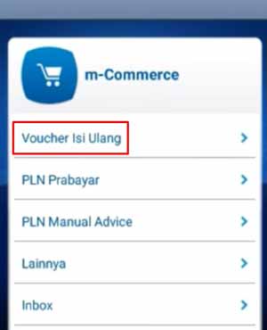 Pilih Voucher Isi Ulang