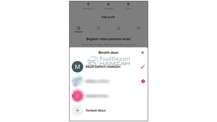 Selesai Masuk Akun TikTok Dengan Nama Pengguna