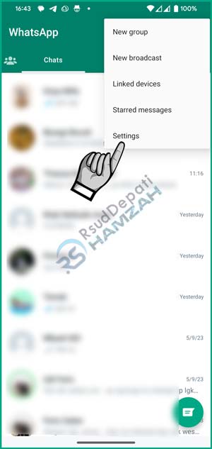 3 Pilih Settings