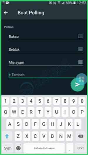 6 Kirim Polling
