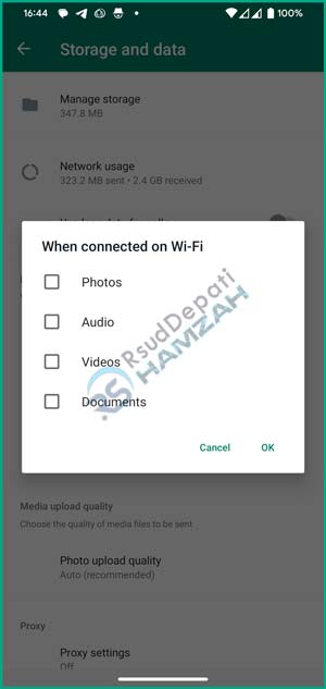 8 Hilangkan Centang di Pengaturan WiFi