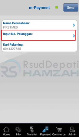 Bayar First Media lewat BCA Mobile