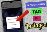 Cara Menghapus Tag di Instagram