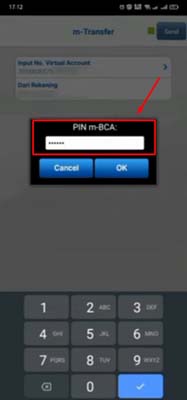 cara top up ovo dari bca mobile