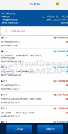 nomor rekening