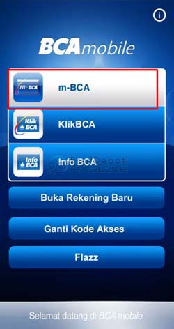 2 Pilih m BCA