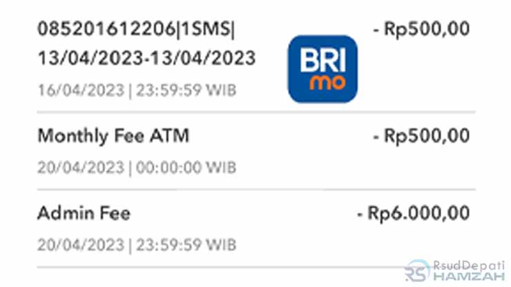 Apa Itu Admin Fee BRImo Ini Penjelasan, Artinya & Besaran Biaya