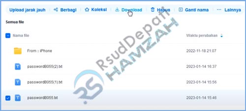 Klik Tombol Download