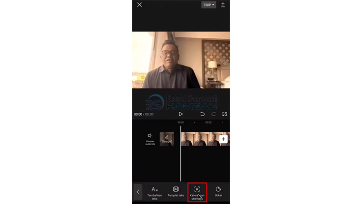 Pilih Keterangan Otomatis