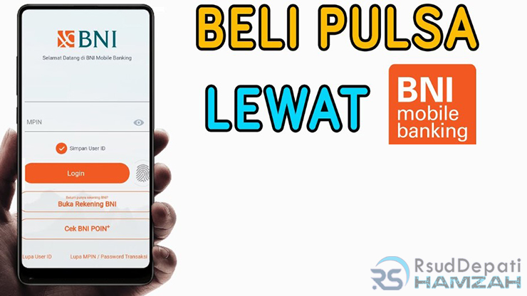 cara beli pulsa di bni mobile