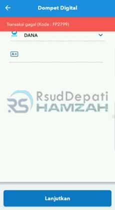 Arti Transaksi Gagal Kode FP2799