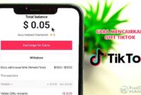 Cara Mencairkan Gift TikTok
