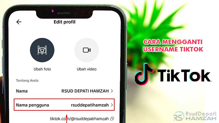 Cara Mengganti Username TikTok