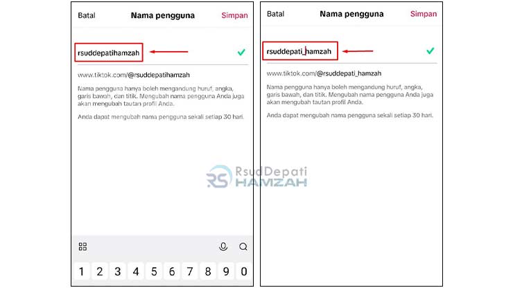 Lakukan Ganti Username TikTok