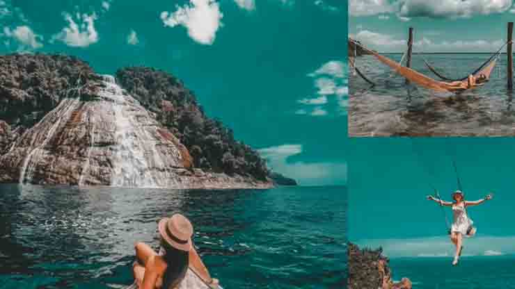 Lightroom Aqua and Brown
