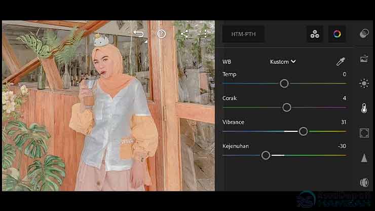 Preset Warna Lightroom Nabilazirus