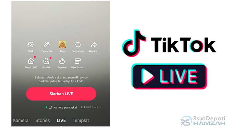 Syarat Siaran Langsung di TikTok