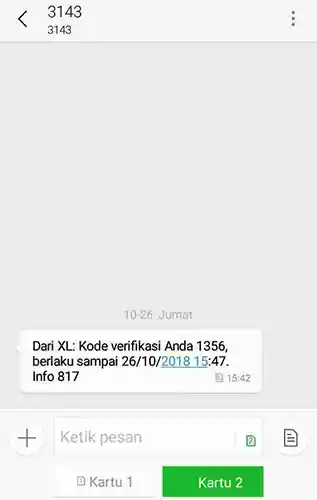 Apa itu Kode Verifikasi Dari 3143