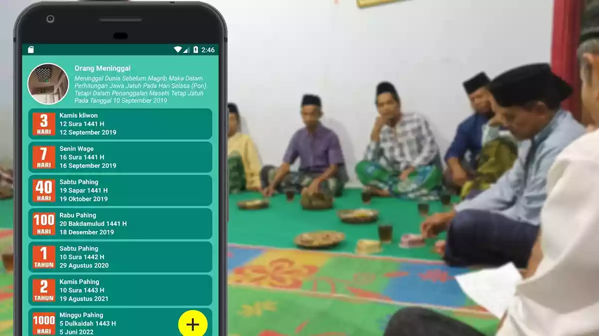 Aplikasi Menghitung 1000 Hari Orang Meninggal