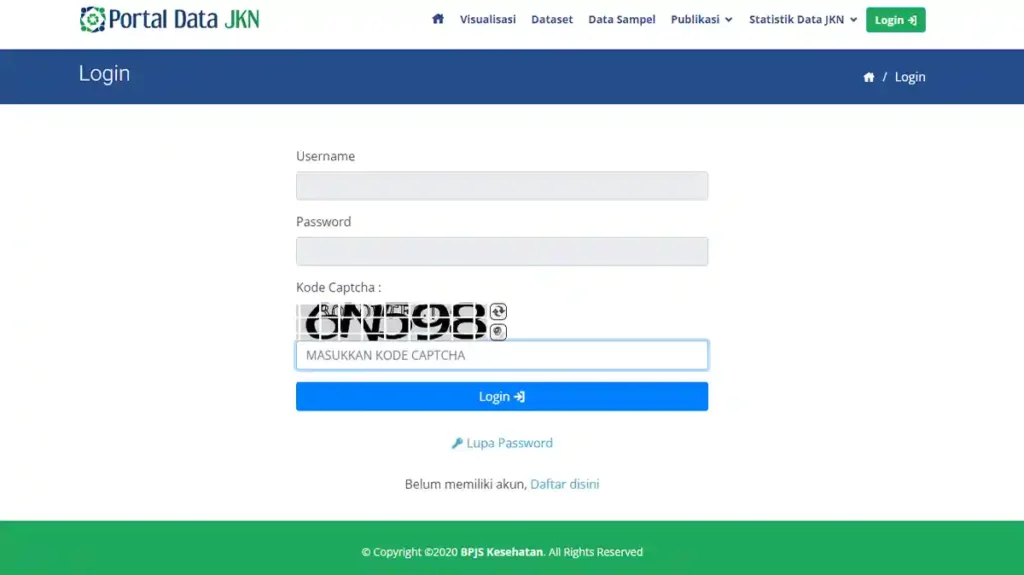 Mengetahui Email JKN Mobile Melalui Website