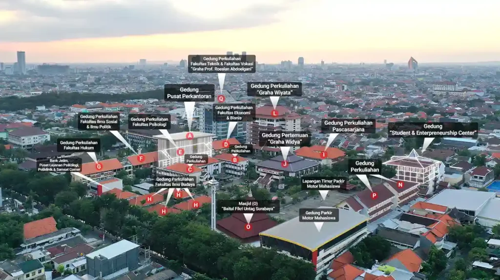 Jurusan di UNTAG Surabaya