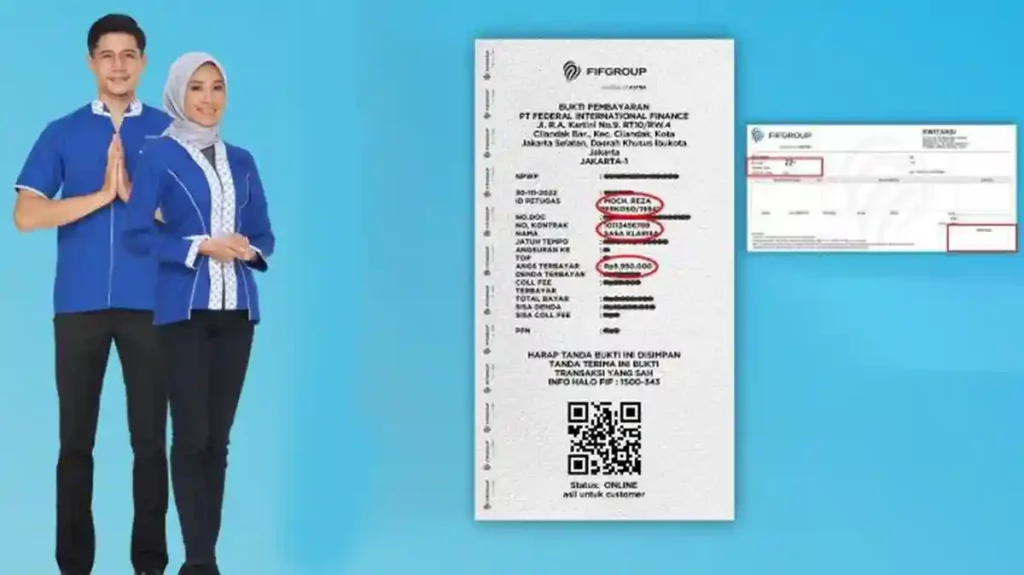 Nomor Kontrak FIF