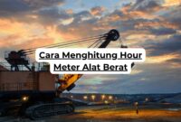 Cara Menghitung Hour Meter Alat Berat