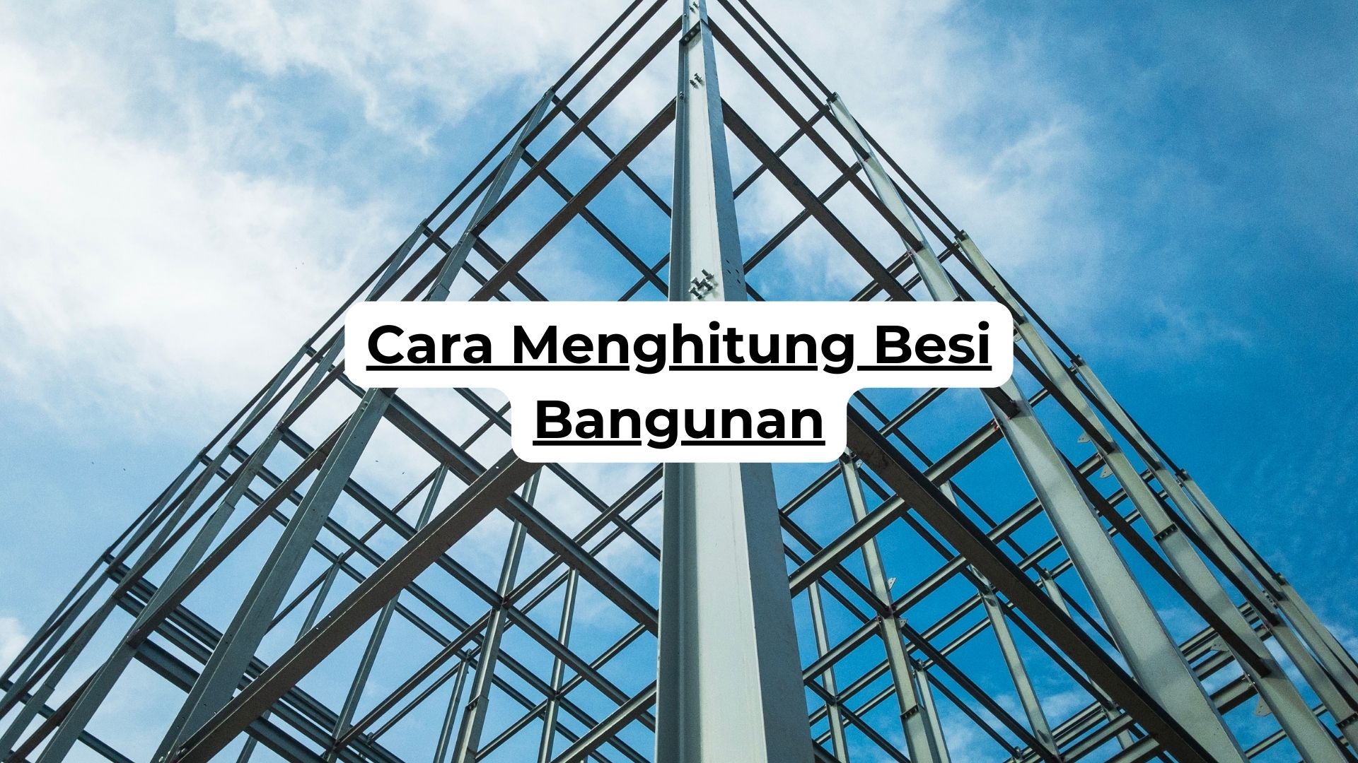 Cara Menghitung Besi Bangunan