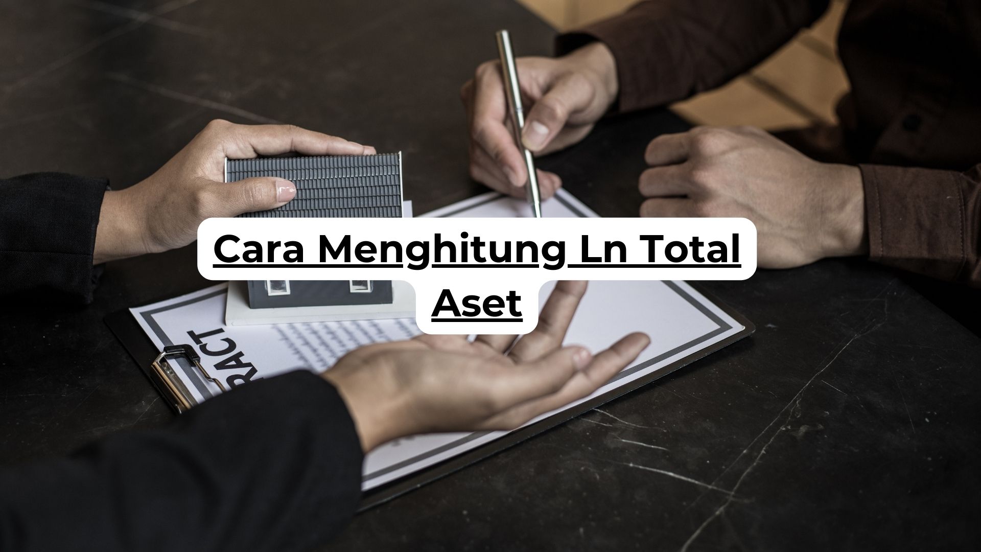 Cara Menghitung Ln Total Aset