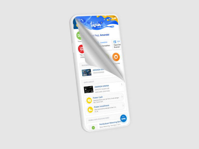 Livin by Mandiri Cek Saldo
