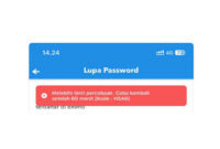 Lupa Password BRImo Terblokir