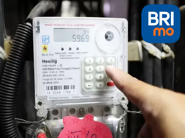 cara beli token listrik di brimo