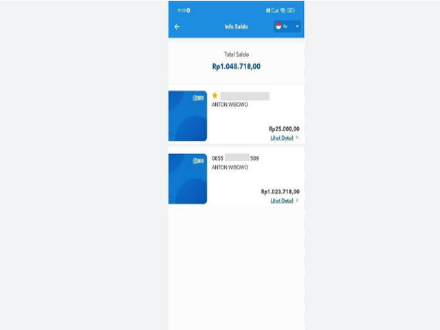 Cara Melihat Nomor Rekening di BRImo