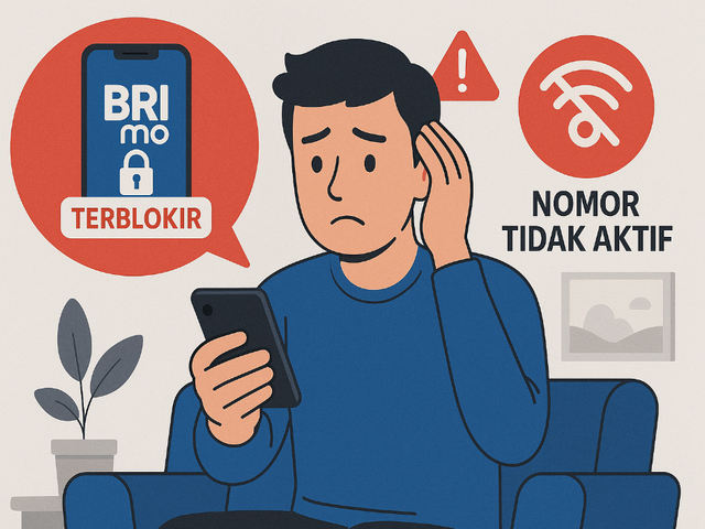 Brimo Terblokir Nomor Tidak Aktif