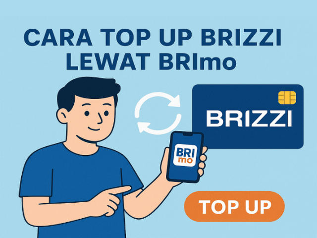Cara Top Up Brizzi Lewat Brimo