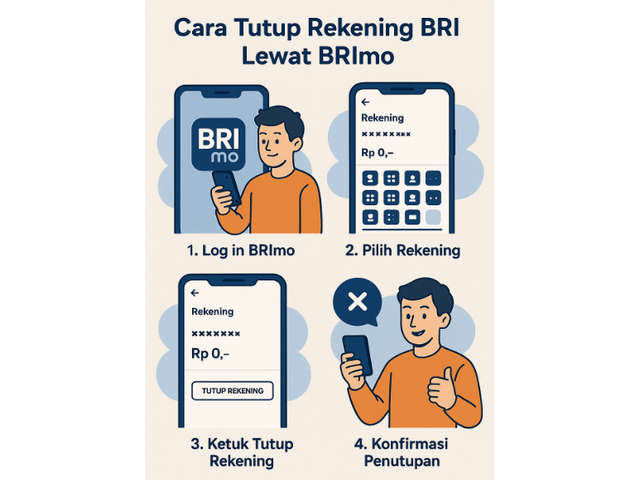 Cara Tutup Rekening Bri Lewat Brimo