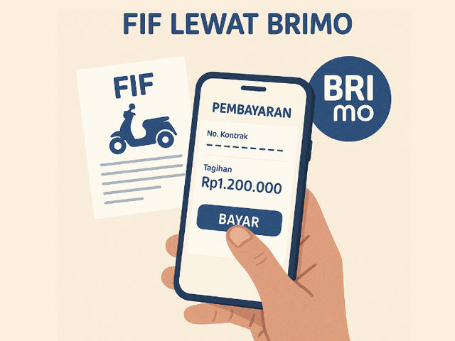 cara bayar fif lewat brimo