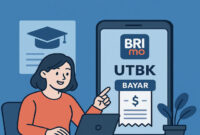 cara bayar utbk lewat brimo